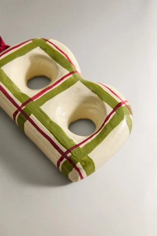 Рождественская игрушка для елки буква B- Заказать в России