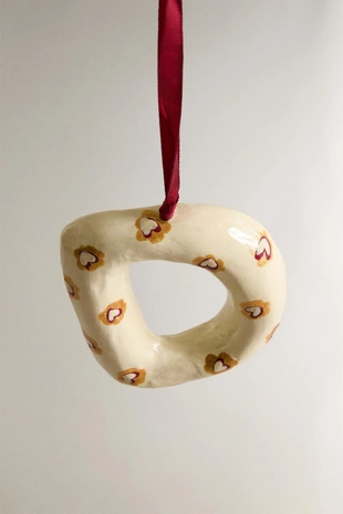 Рождественская игрушка елочная в форме буквы D- Заказать в России