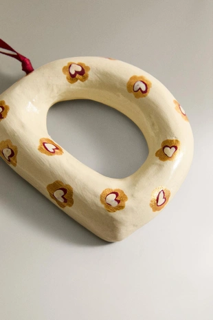 Рождественская игрушка елочная в форме буквы D- Заказать в России