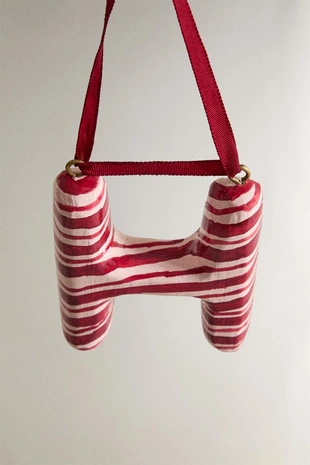 Рождественский украшение - буква н- Заказать в России