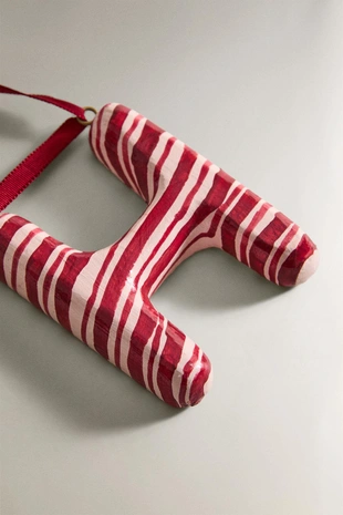 Рождественский украшение - буква н- Заказать в России