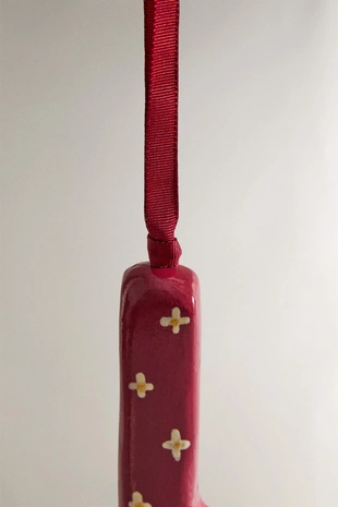 Рождественское украшение на елку - буква L- Заказать в России