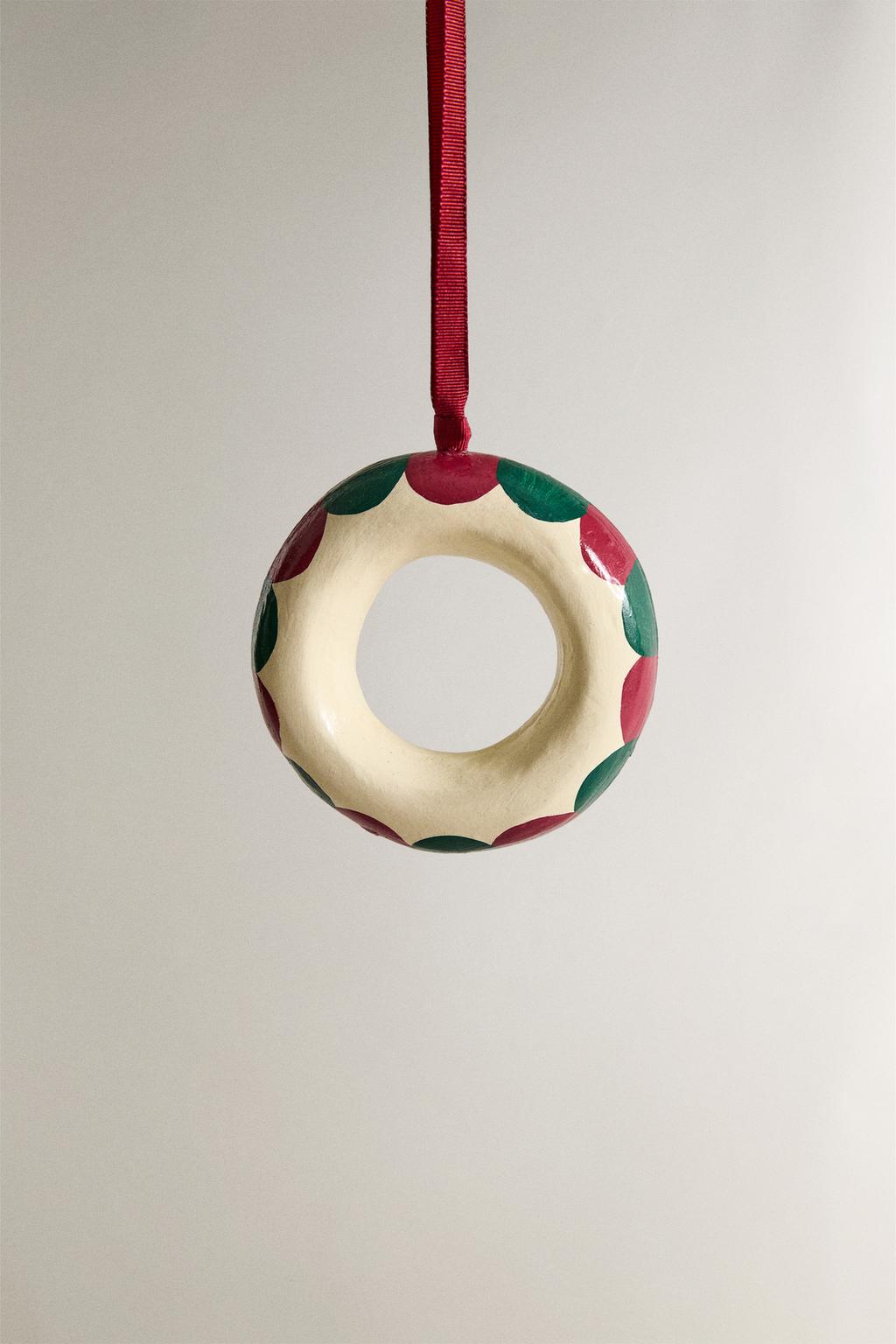 Украшение для ёлки - буква о