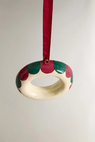 Украшение для ёлки - буква о- Заказать в России