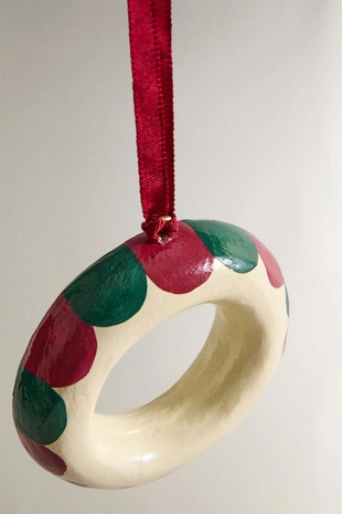 Украшение для ёлки - буква о- Заказать в России