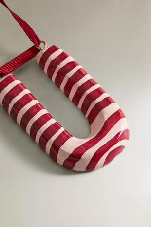 Рождественское украшение елочное в виде буквы U- Заказать в России