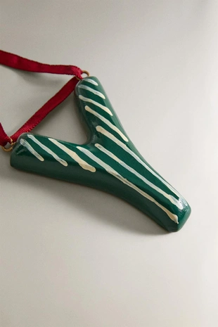 Рождественская игрушка ёлочная игрушка в виде буквы Y- Заказать в России