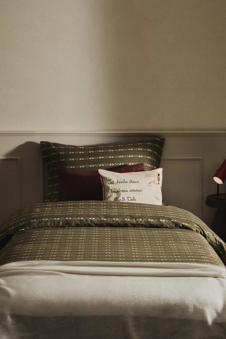 Детское рождественское одеяло с уточкой