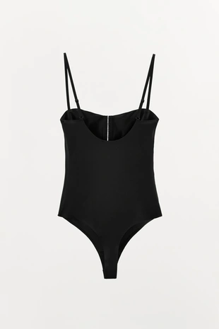 Боди из полиамида с крючками- Заказать в России