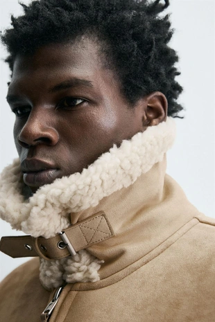 Дубленка из искусственной замши- Заказать в России