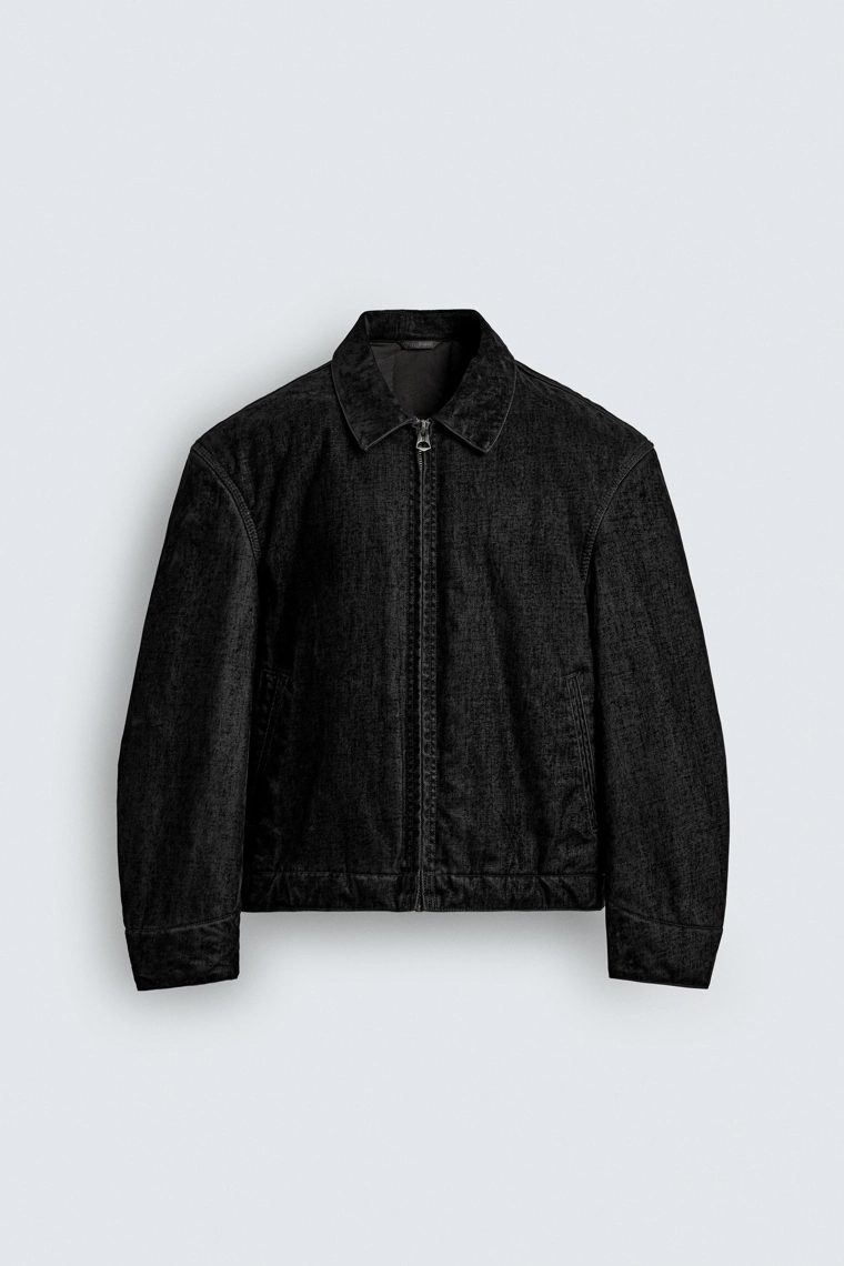 Пиджак свободного кроя из вельвета