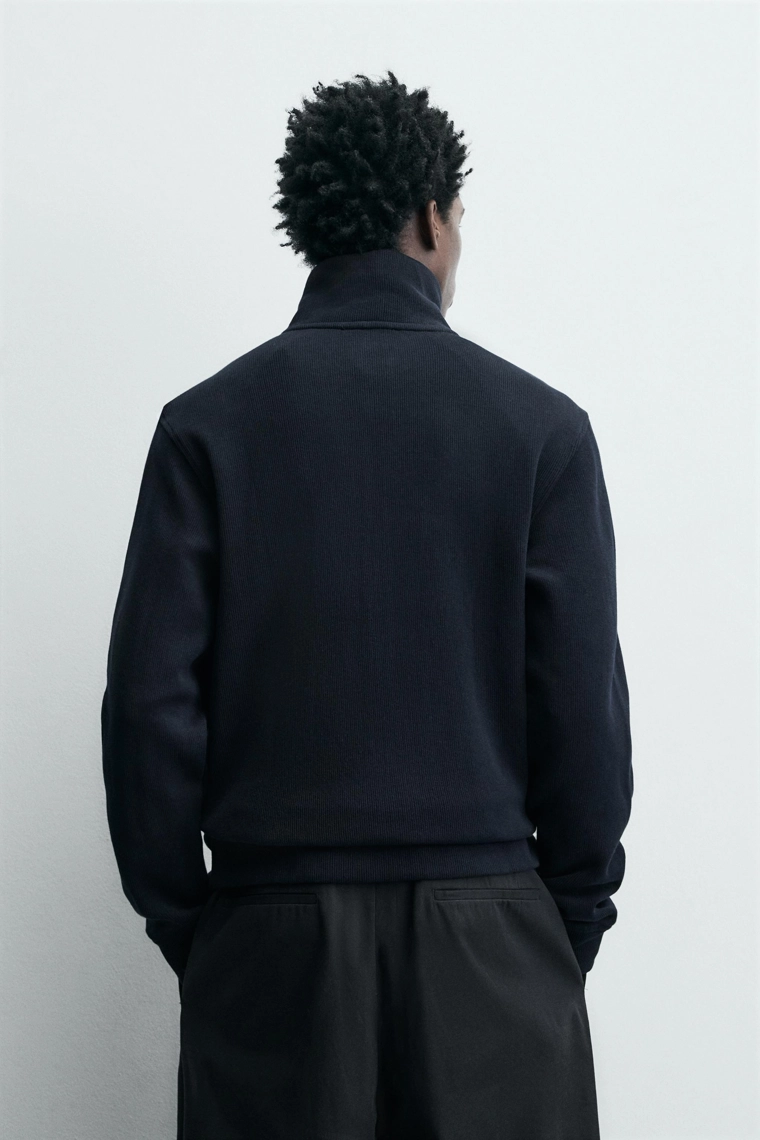 Укороченный пиджак с рубчиками