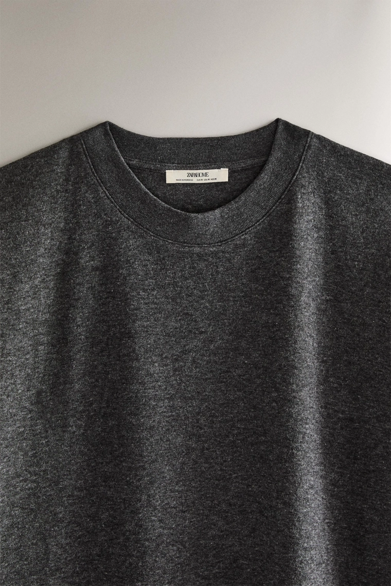 Футболка прямого кроя с коротким рукавом