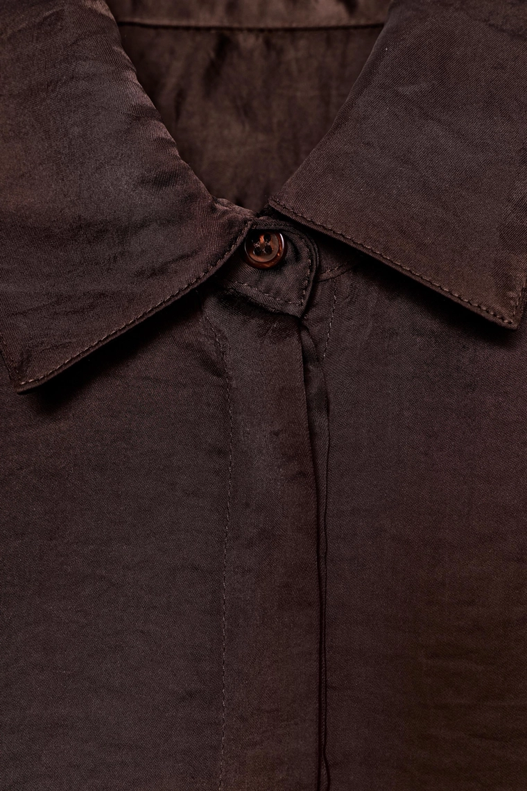 Блузка из атласа zw collection