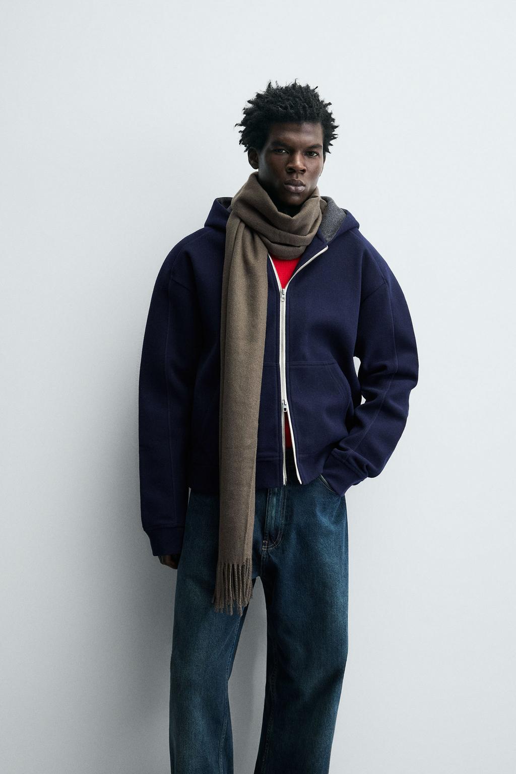 ШАРФ С БАХРОМОЙ