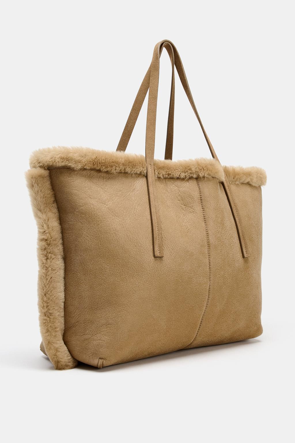 ДВУСТОРОННЯЯ КОЖАНАЯ СУМКА