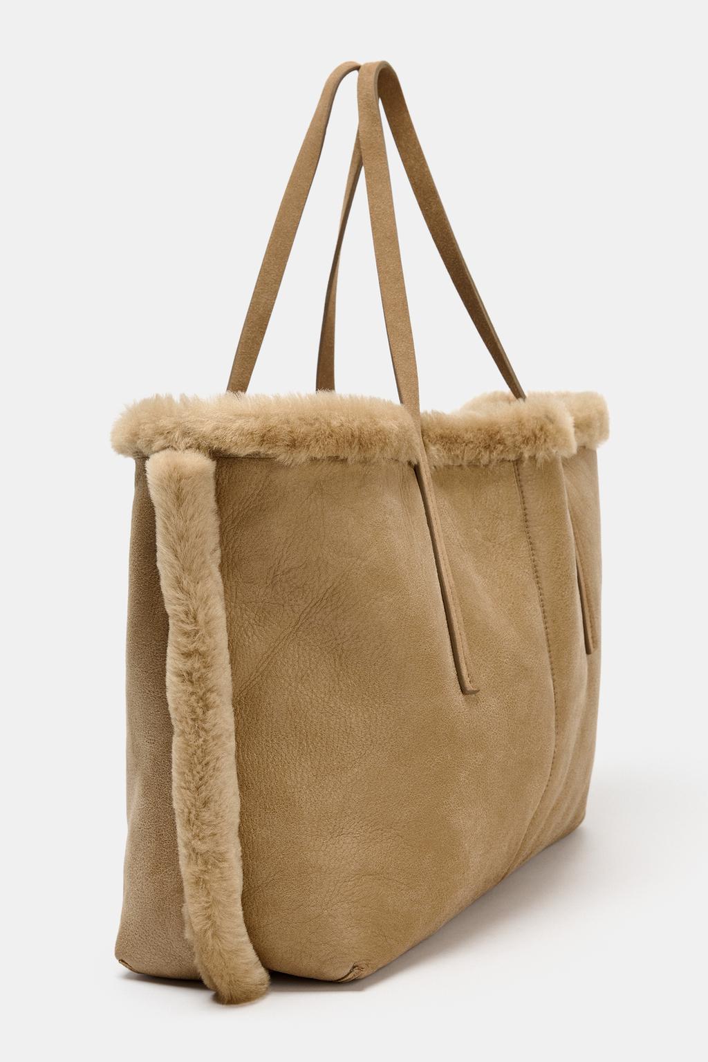 ДВУСТОРОННЯЯ КОЖАНАЯ СУМКА