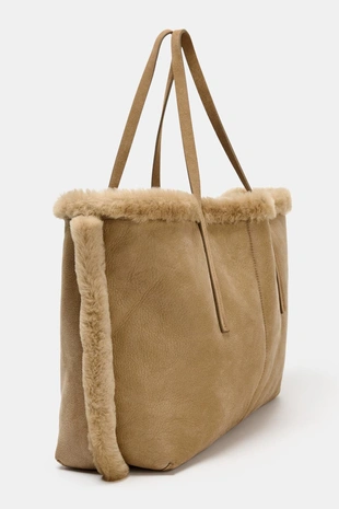 Двусторонняя кожаная сумка- Заказать в России