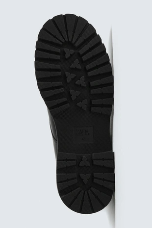 Кожаные ботинки со шнуровкой- Заказать в России