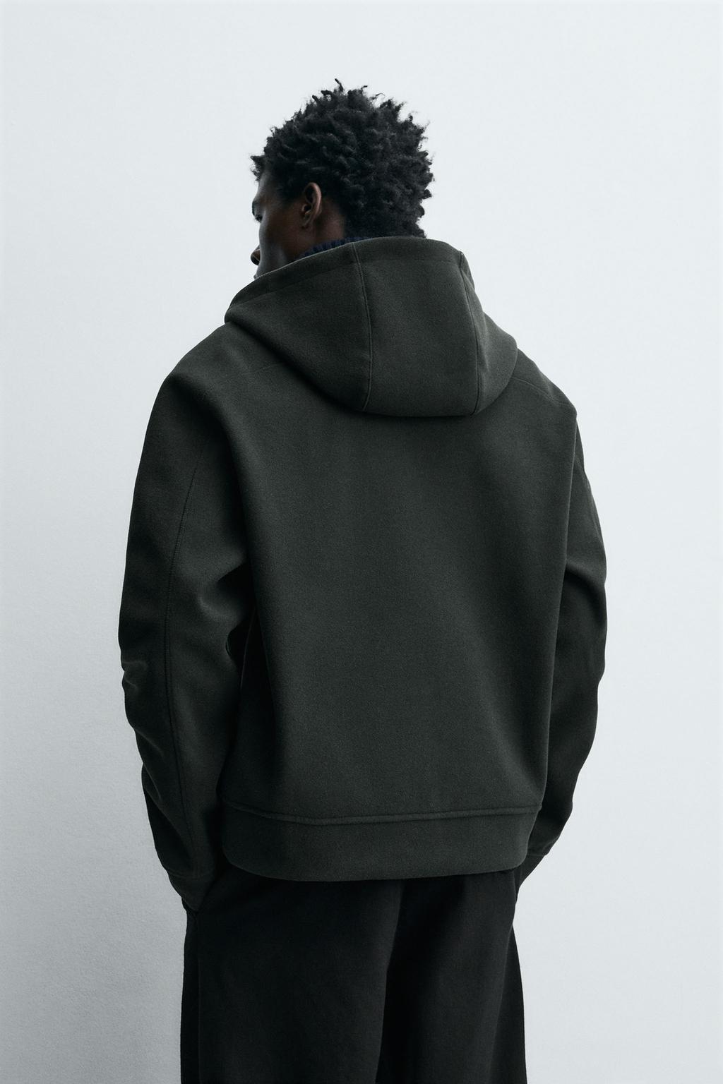 ФЕТРОВОЕ ХУДИ С КАПЮШОНОМ