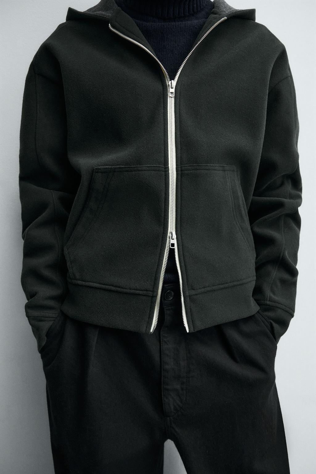 ФЕТРОВОЕ ХУДИ С КАПЮШОНОМ