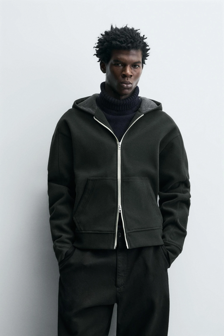 Толстовка из войлока