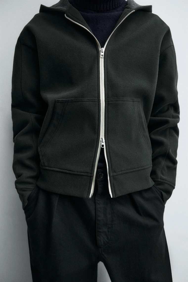 Толстовка из войлока