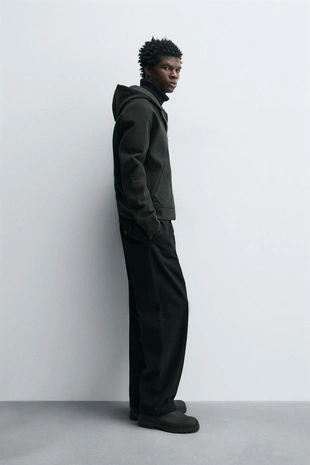 Фетровое худи с капюшоном- Заказать в России