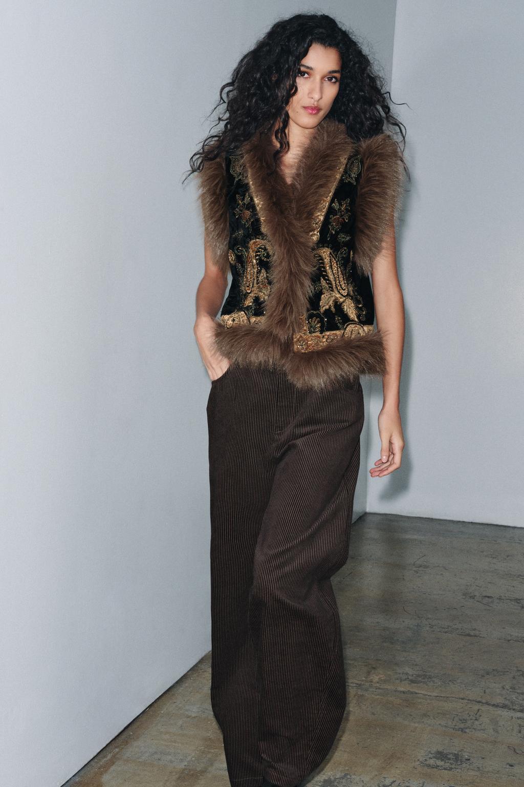 ЖИЛЕТ С ВЫШИВКОЙ ZW LIMITED EDITION