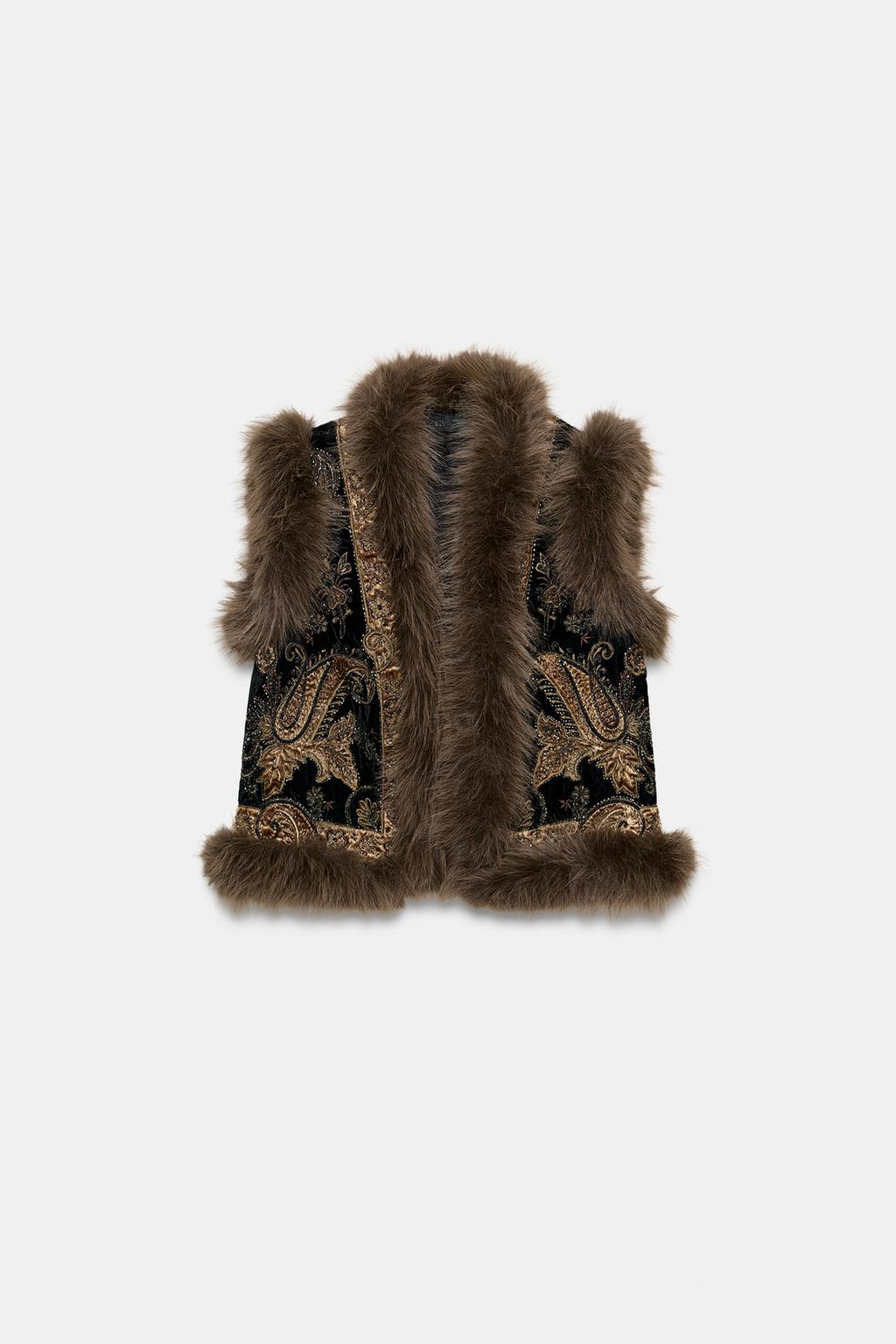 ЖИЛЕТ С ВЫШИВКОЙ ZW LIMITED EDITION