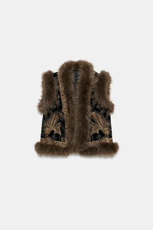 Жилет с вышивкой ZW LIMITED EDITION- Заказать в России