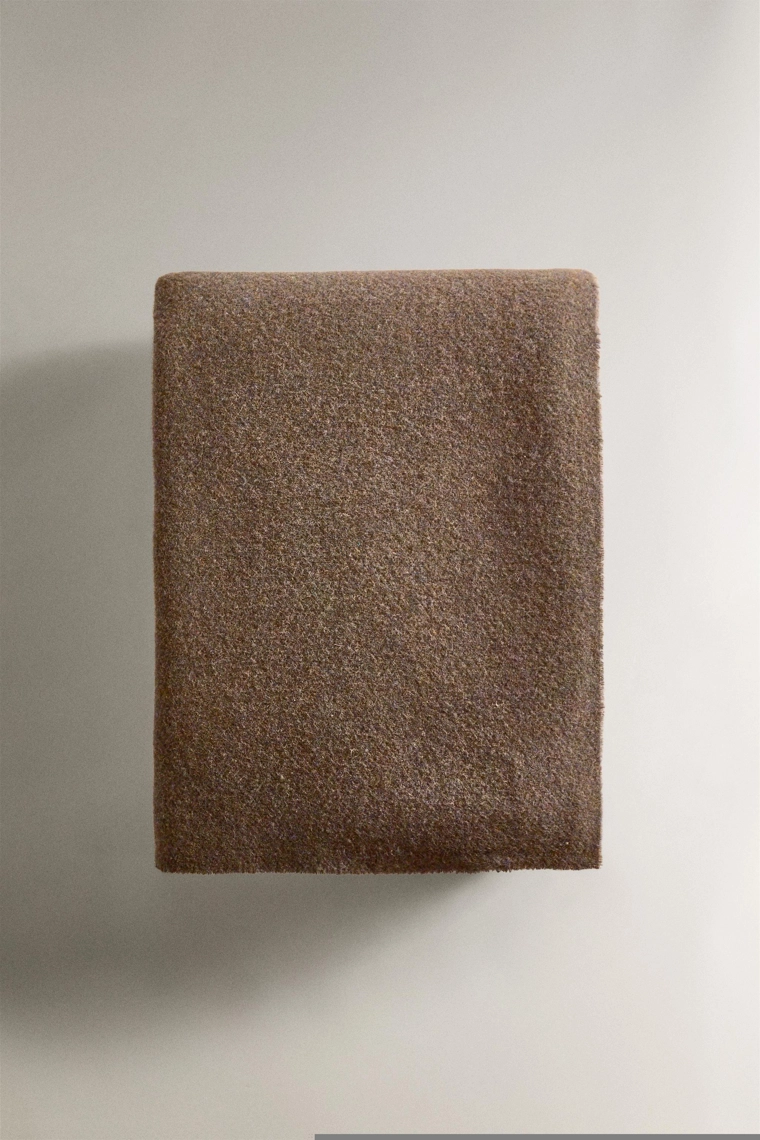 Плед из шерсти xxl