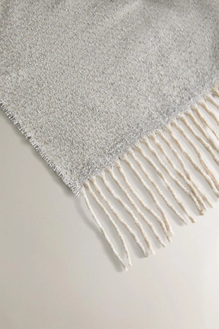 Плед с рельефным узором в виде алмазов- Заказать в России