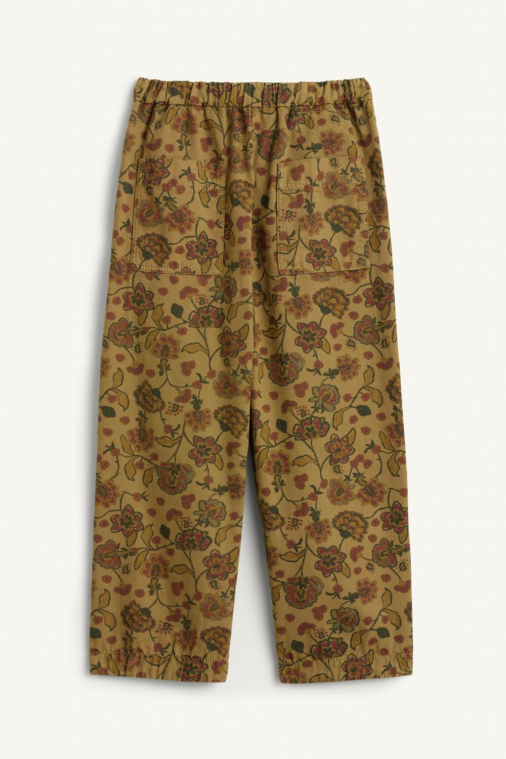 Брюки с рисунком