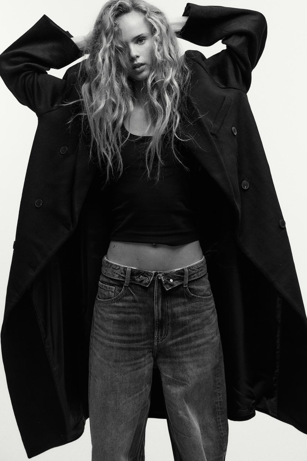 УДЛИНЕННОЕ ПАЛЬТО ИЗ СМЕСОВОЙ ШЕРСТИ