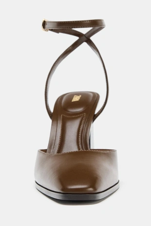 Туфли на блочном каблуке- Заказать в России