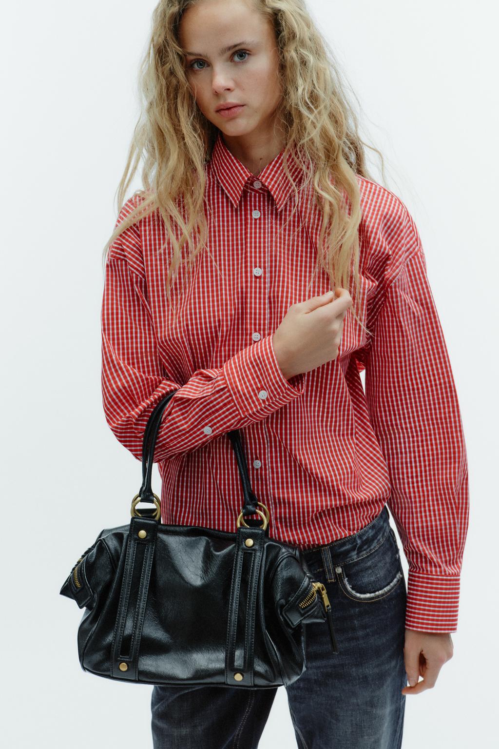 СУМКА С МЕТАЛЛИЧЕСКИМИ ДЕТАЛЯМИ