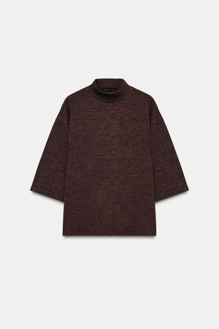 Футболка поло с воротником-стойкой- Заказать в России