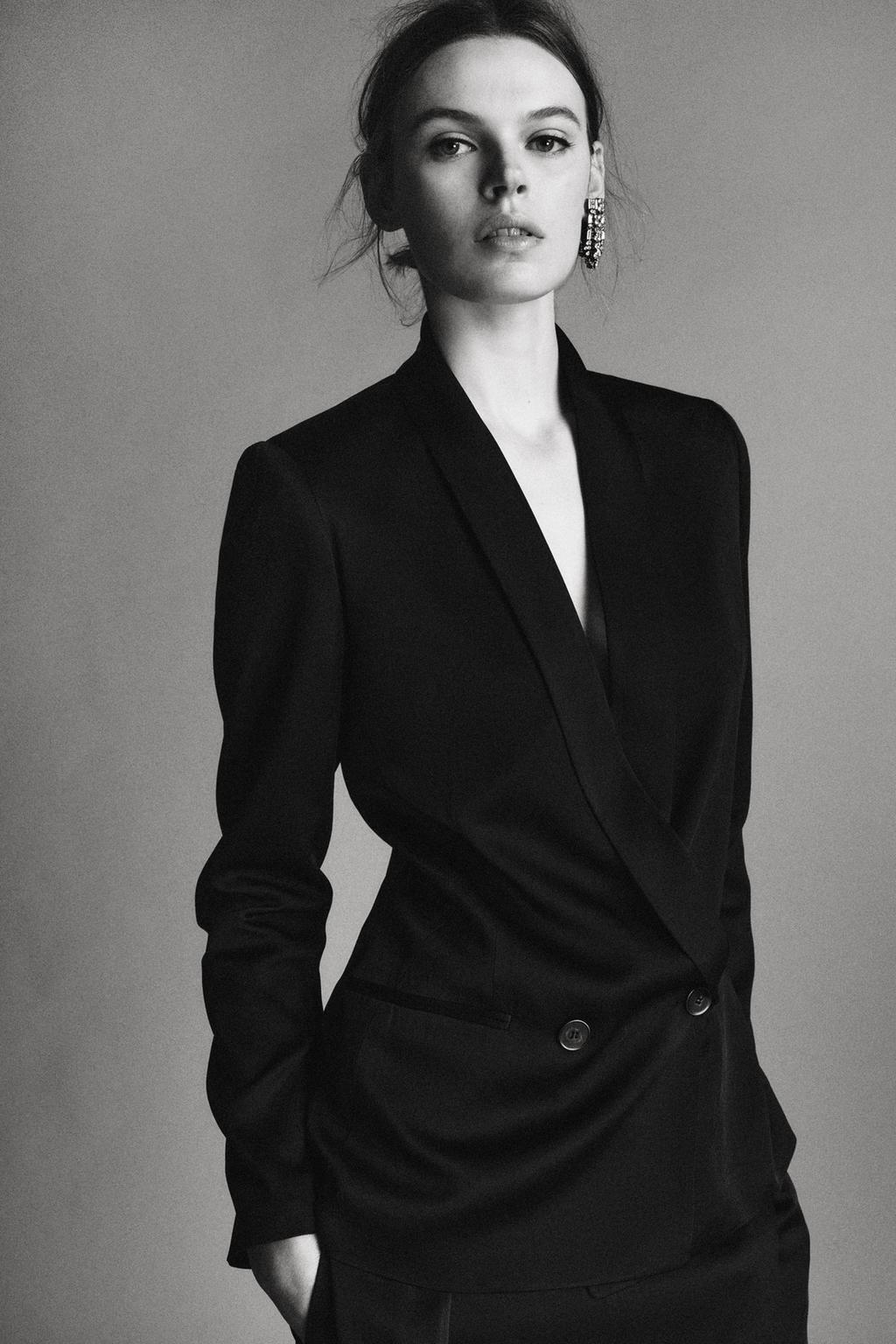 АТЛАСНЫЙ БЛЕЙЗЕР ZW COLLECTION LIMITED EDITION