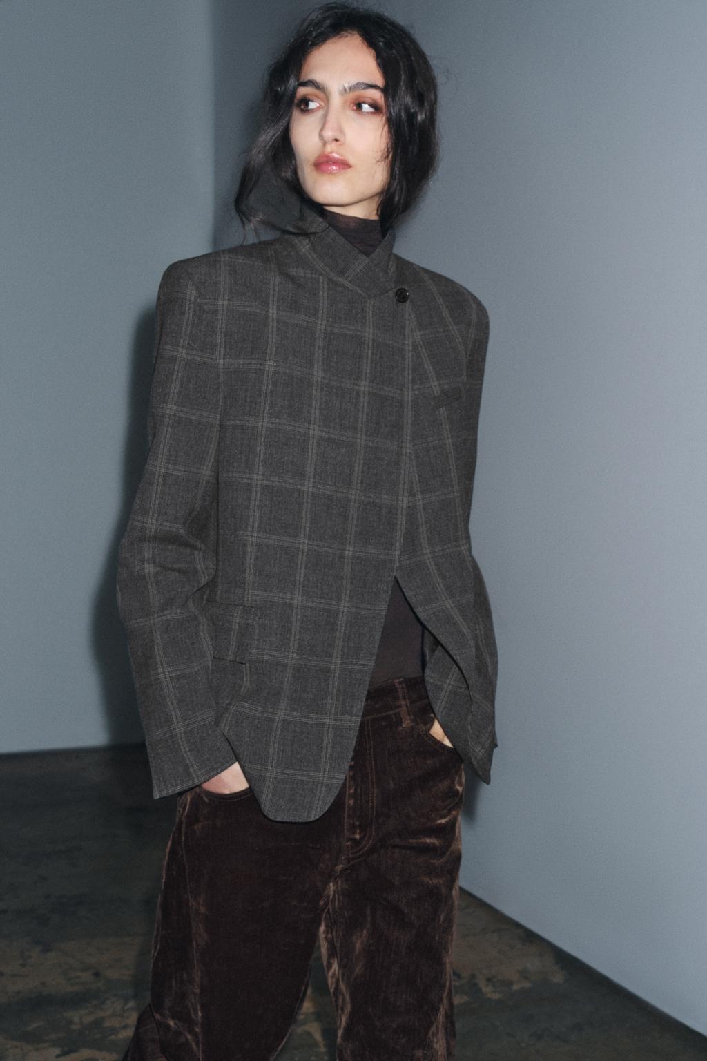 БЛЕЙЗЕР В КЛЕТКУ — ZW COLLECTION LIMITED EDITION