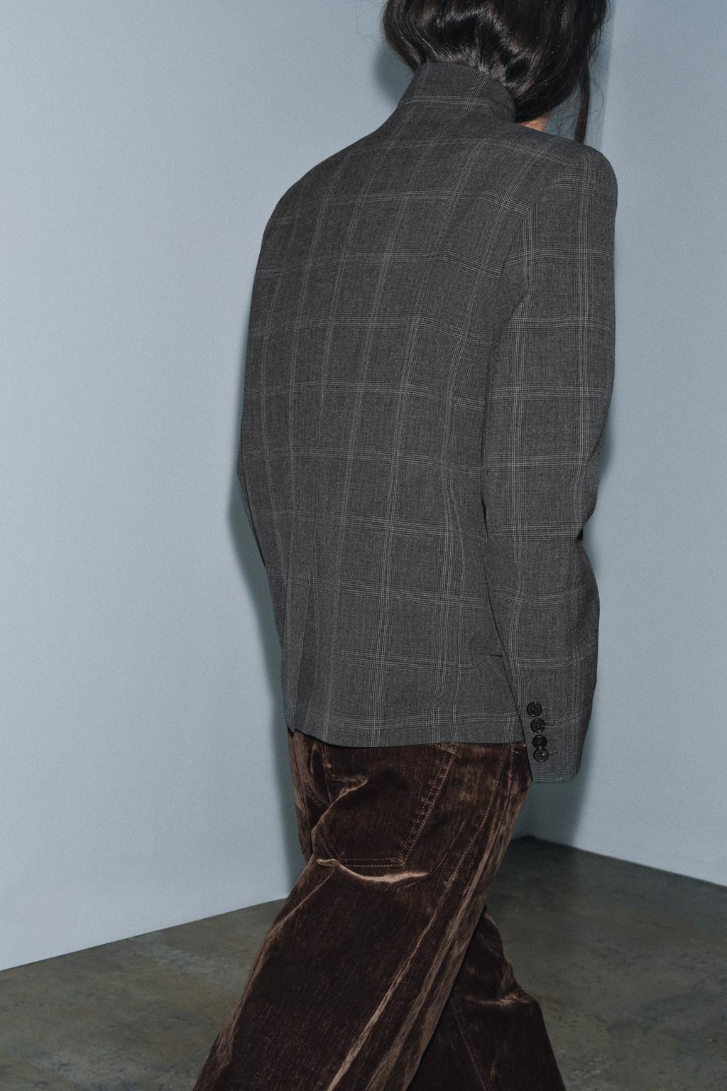 БЛЕЙЗЕР В КЛЕТКУ — ZW COLLECTION LIMITED EDITION