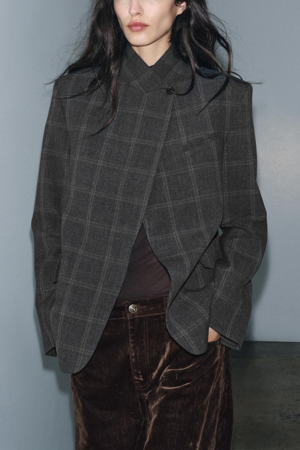 БЛЕЙЗЕР В КЛЕТКУ — ZW COLLECTION LIMITED EDITION