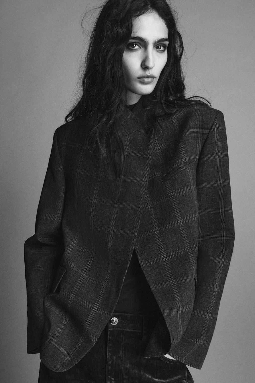 БЛЕЙЗЕР В КЛЕТКУ — ZW COLLECTION LIMITED EDITION