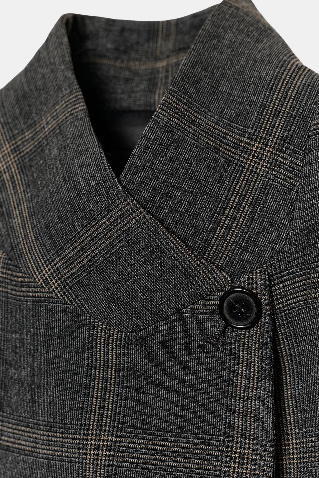 БЛЕЙЗЕР В КЛЕТКУ — ZW COLLECTION LIMITED EDITION