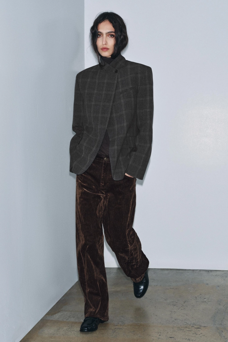 Пиджак в клетку ограниченной коллекции zw