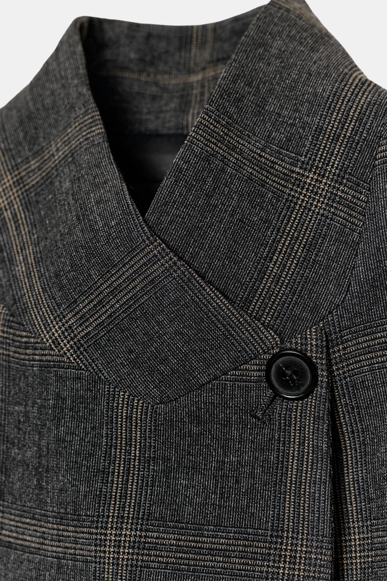 Пиджак в клетку ограниченной коллекции zw