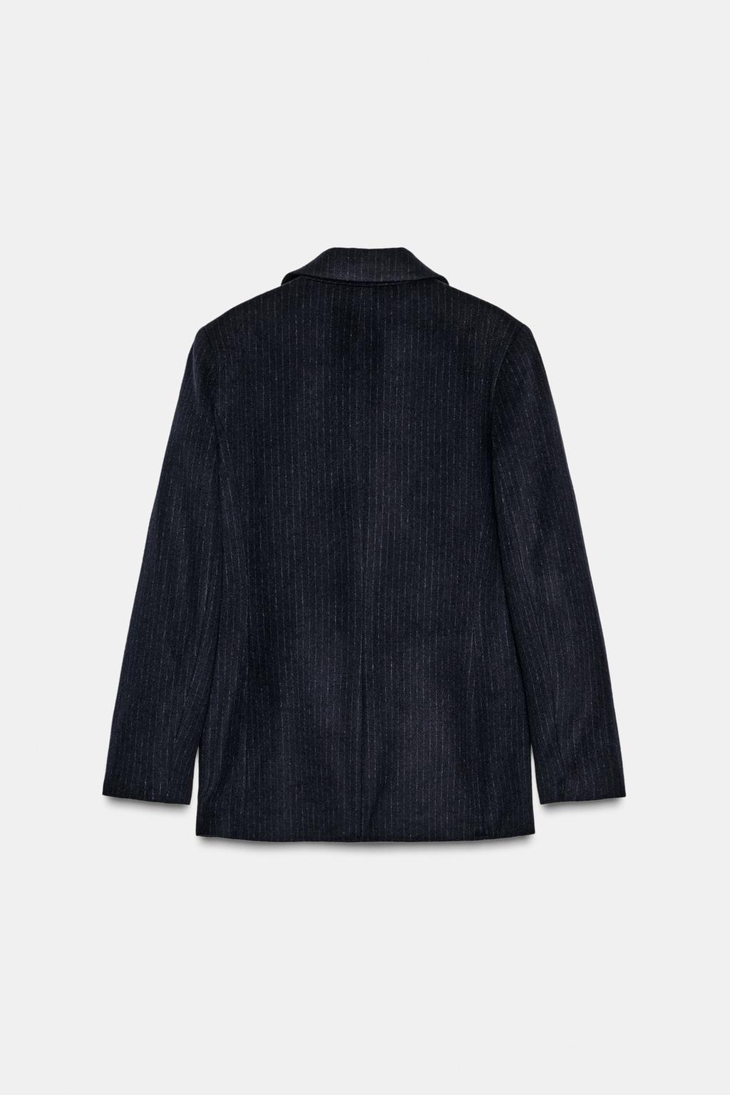 БЛЕЙЗЕР ИЗ ШЕРСТИ В ТОНКУЮ ПОЛОСКУ