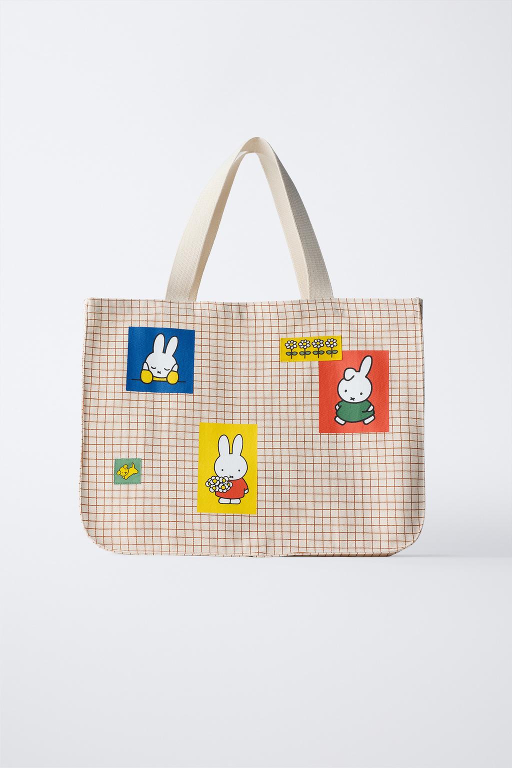 Сумка check miffy™ mercis bv © от zara
