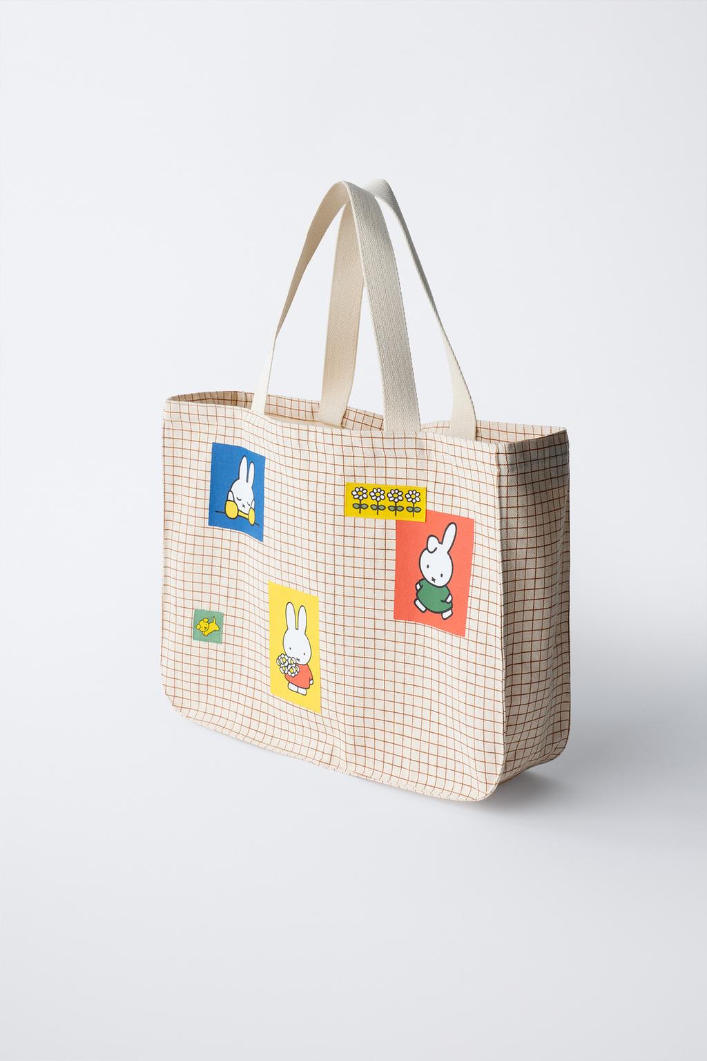 Сумка check miffy™ mercis bv © от zara