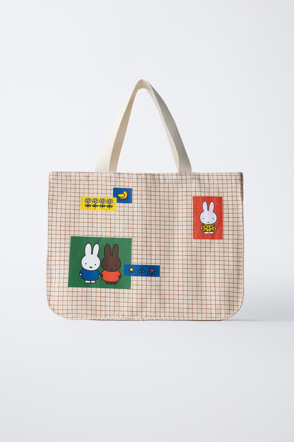 Сумка check miffy™ mercis bv © от zara